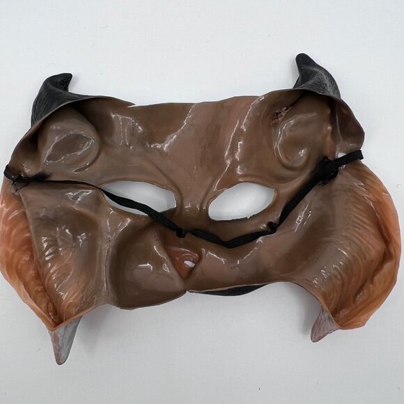 Vintage IMAGINEERING Rubber Black Cat Mask Halloween Cats 1987 - Picture 3 of 6